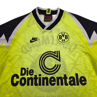 1995/96 Dortmund Home Football Shirt (S) Nike - Football Finery - FF302073