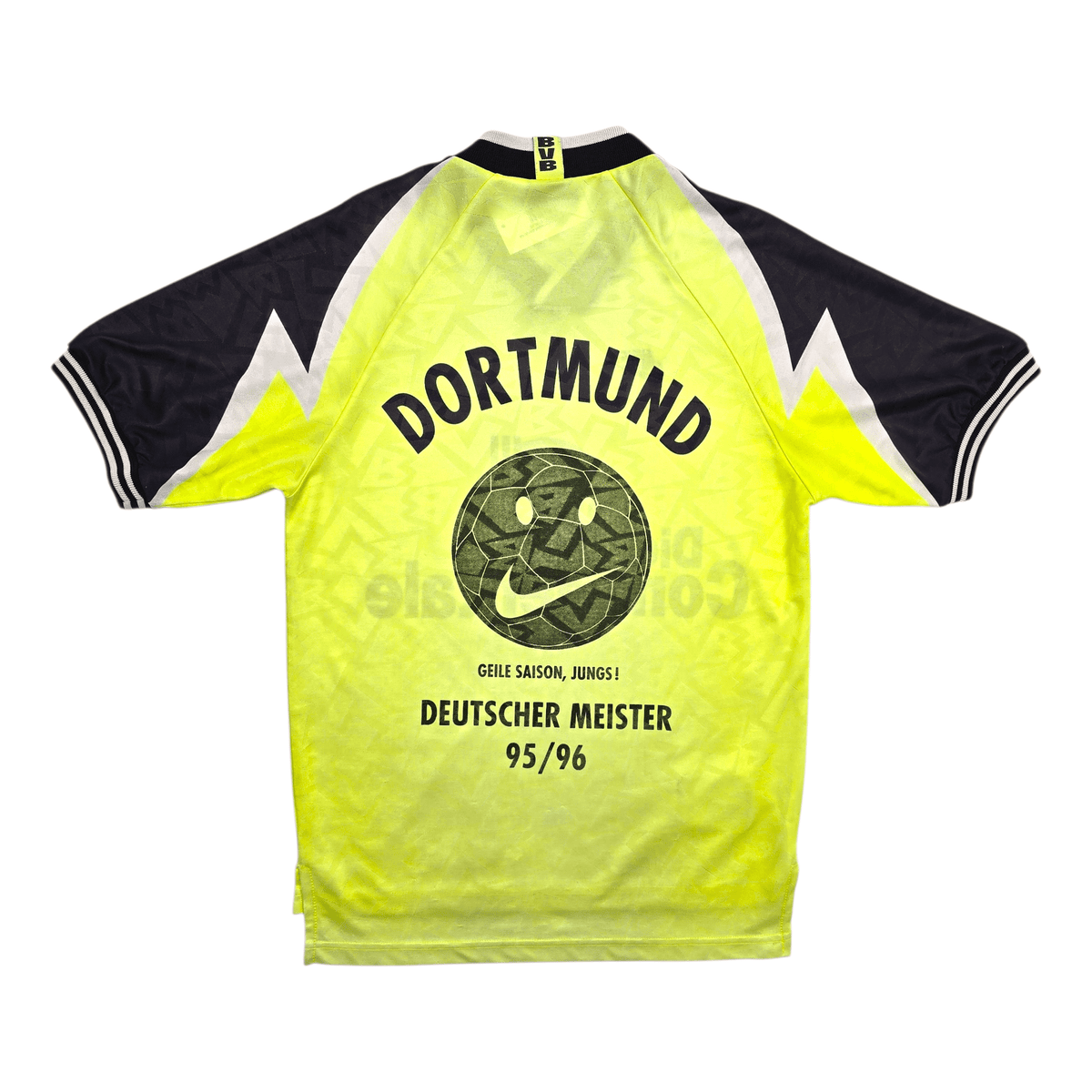 1995/96 Dortmund Home Football Shirt (S) Nike - Football Finery - FF302073