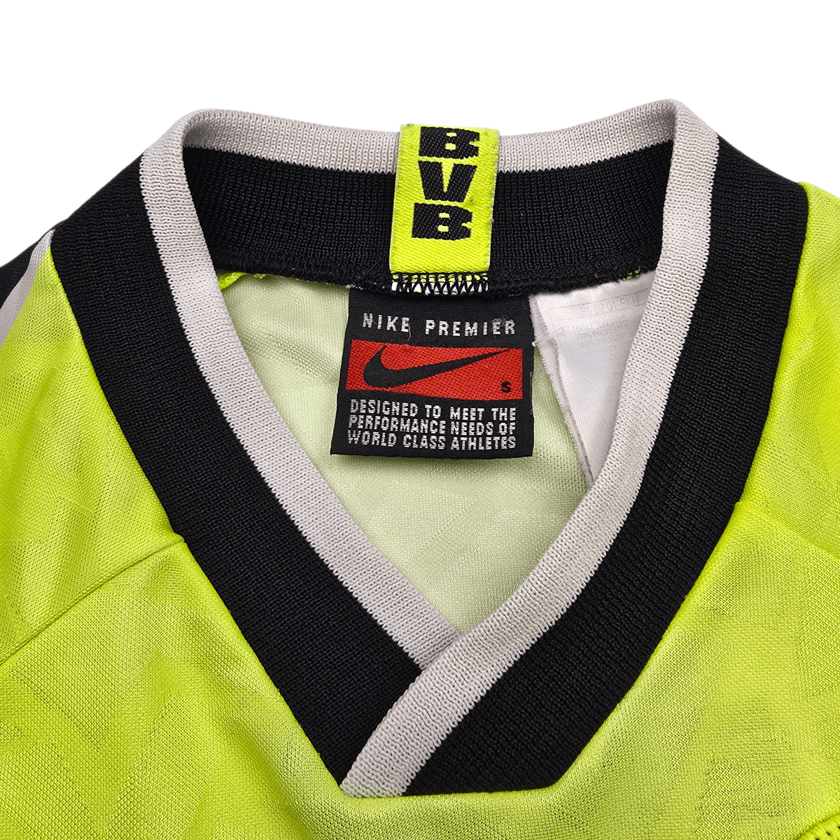 1995/96 Dortmund Home Football Shirt (S) Nike - Football Finery - FF302073