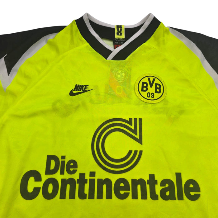 1995/96 Dortmund Home Football Shirt (XL) Nike - Football Finery - FF306483