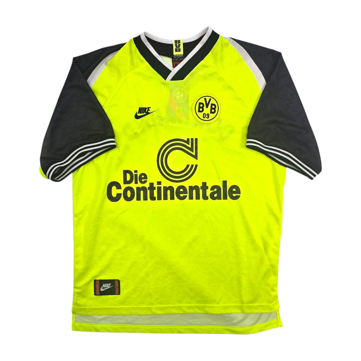 1995/96 Dortmund Home Football Shirt (XL) Nike - Football Finery - FF306483