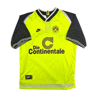 1995/96 Dortmund Home Football Shirt (XL) Nike - Football Finery - FF306483