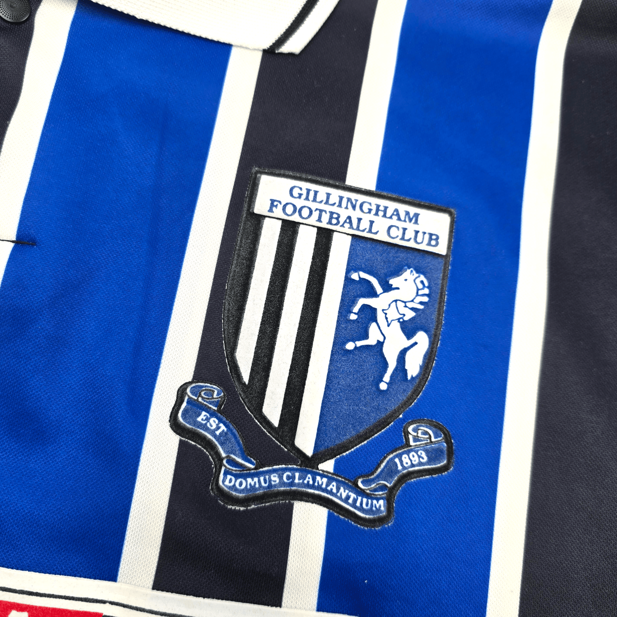 1995/96 Gillingham Home Football Shirt (2XL) Olympic - Football Finery - FF304193
