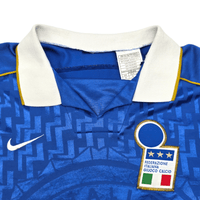 1995/96 Italy Home Football Shirt (L) Nike - Football Finery - FF204305