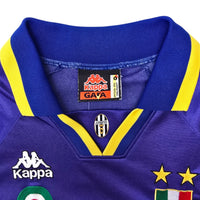 1995/96 Juventus Away Football Shirt (L) Kappa - Football Finery - FF307025