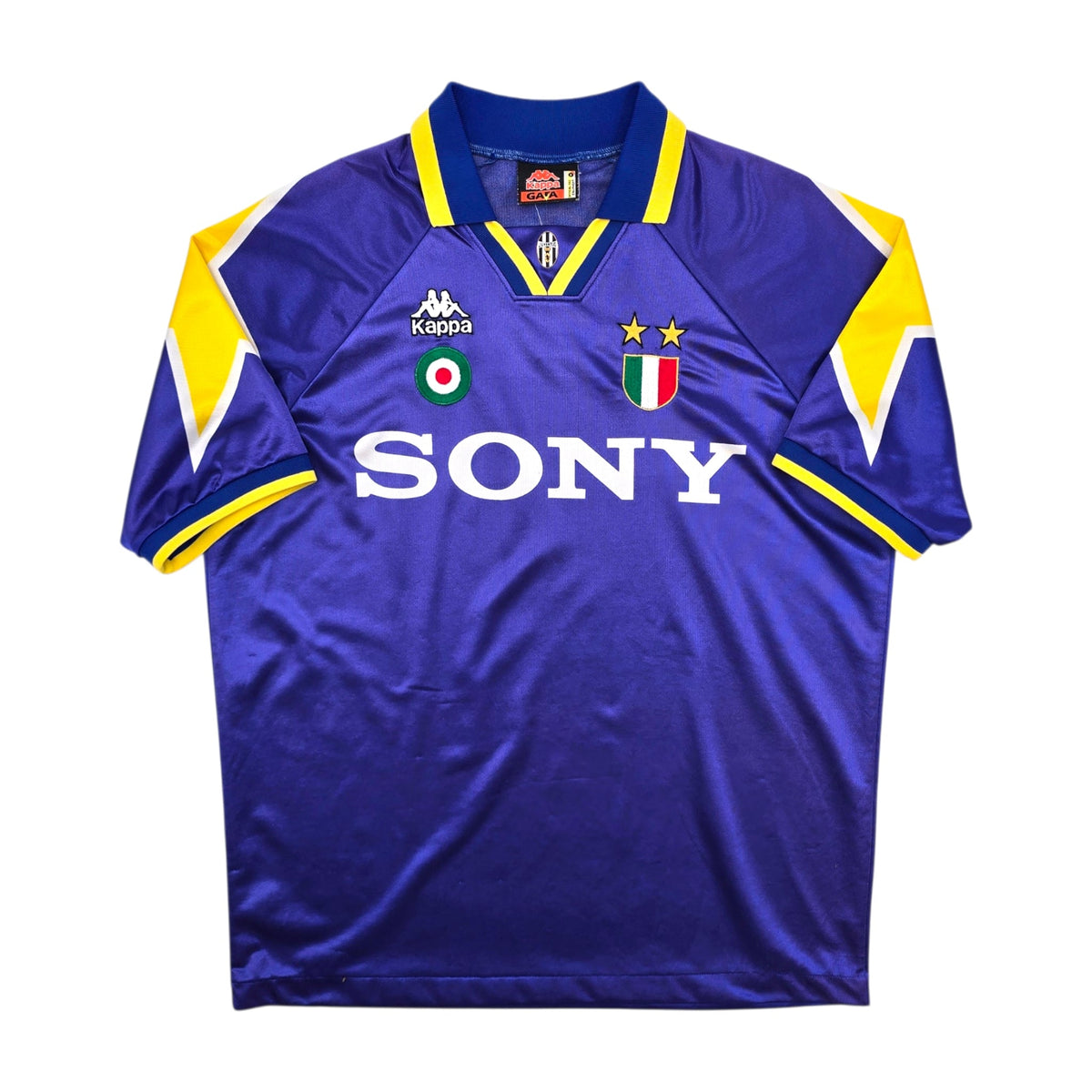 1995/96 Juventus Away Football Shirt (L) Kappa - Football Finery - FF307025