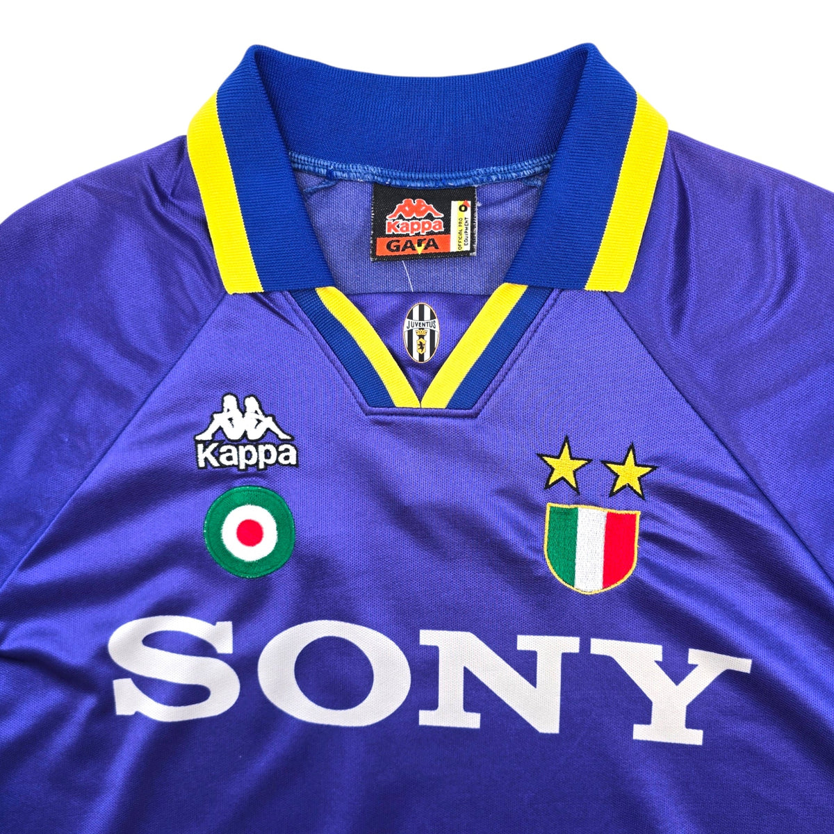 1995/96 Juventus Away Football Shirt (L) Kappa - Football Finery - FF307025