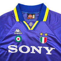1995/96 Juventus Away Football Shirt (L) Kappa - Football Finery - FF307025