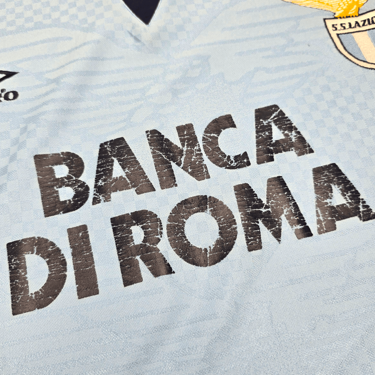 1995/96 Lazio Home Football Shirt (L) Umbro - Football Finery - FF302667