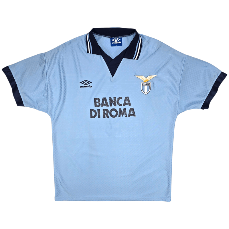 1995/96 Lazio Home Football Shirt (L) Umbro - Football Finery - FF302667