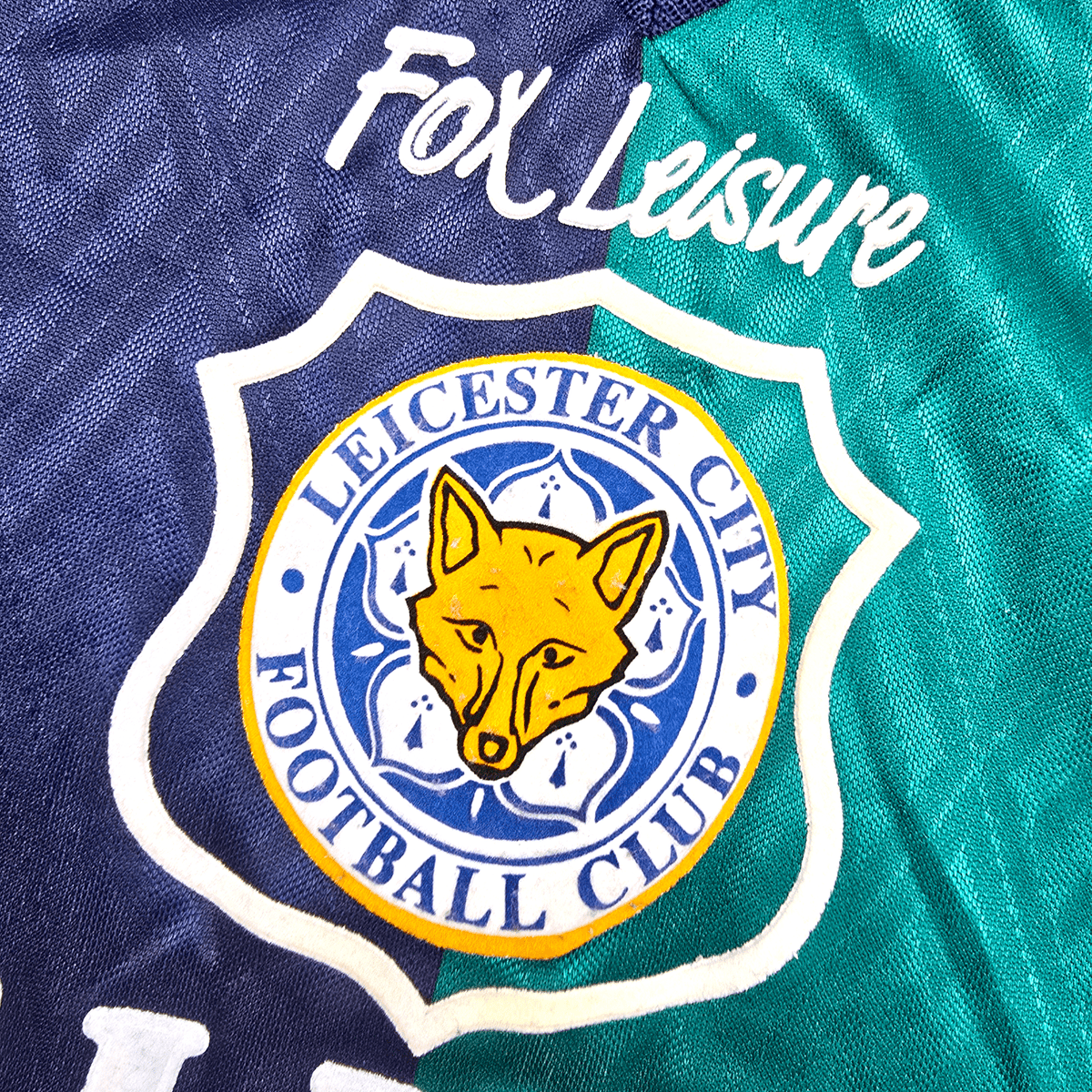 1995/96 Leicester City Third Football Shirt (L) Fox Leisure - Football Finery - FF304137