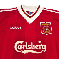 1995/96 Liverpool Home Football Shirt (2XL) Adidas - Football Finery - FF305448