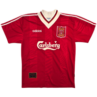 1995/96 Liverpool Home Football Shirt (M) Adidas - Football Finery - FF304667