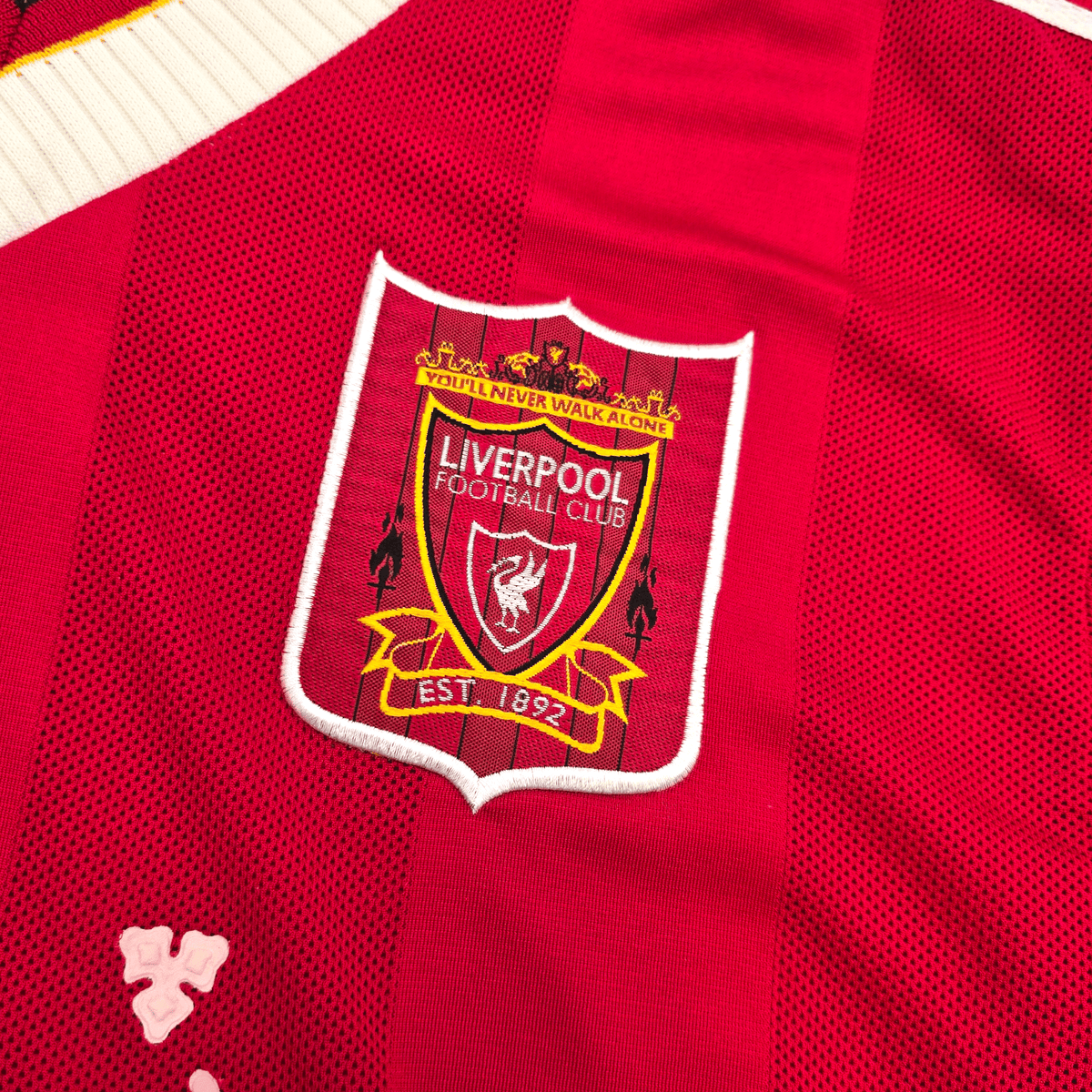 1995/96 Liverpool Home Football Shirt (M) Adidas - Football Finery - FF304667