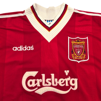 1995/96 Liverpool Home Football Shirt (M) Adidas - Football Finery - FF304667