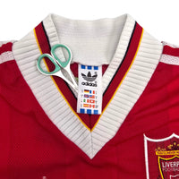 1995/96 Liverpool Home Football Shirt (S) Adidas 23 Fowler - Football Finery - FF305109