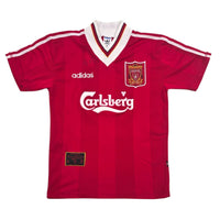 1995/96 Liverpool Home Football Shirt (S) Adidas 23 Fowler - Football Finery - FF305109