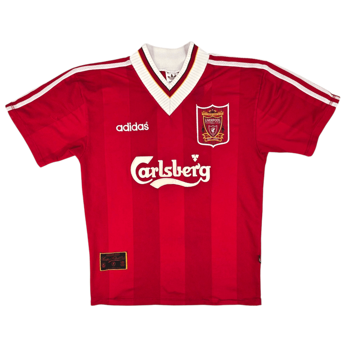 1995/96 Liverpool Home Football Shirt (S) Adidas - Football Finery - FF300223