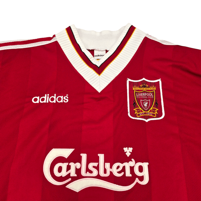 1995/96 Liverpool Home Football Shirt (XL) Adidas - Football Finery - FF302039