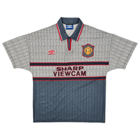 1995/96 Manchester United Away Football Shirt (L) Umbro - Football Finery - FF301299