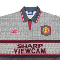1995/96 Manchester United Away Football Shirt (L) Umbro - Football Finery - FF301299