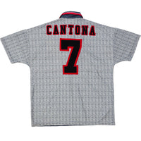 1995/96 Manchester United Away Football Shirt (XL) Umbro 7 Cantona - Football Finery - FF307068