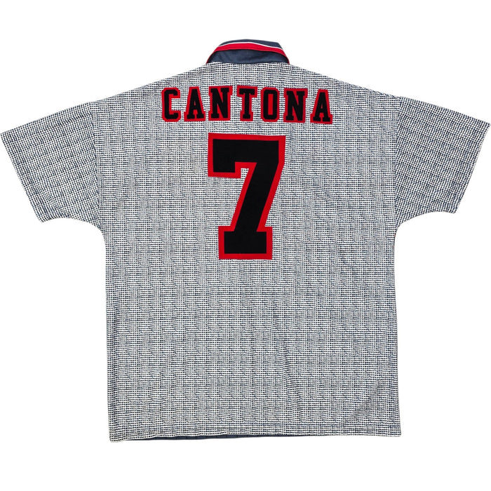 1995/96 Manchester United Away Football Shirt (XL) Umbro 7 Cantona - Football Finery - FF307068