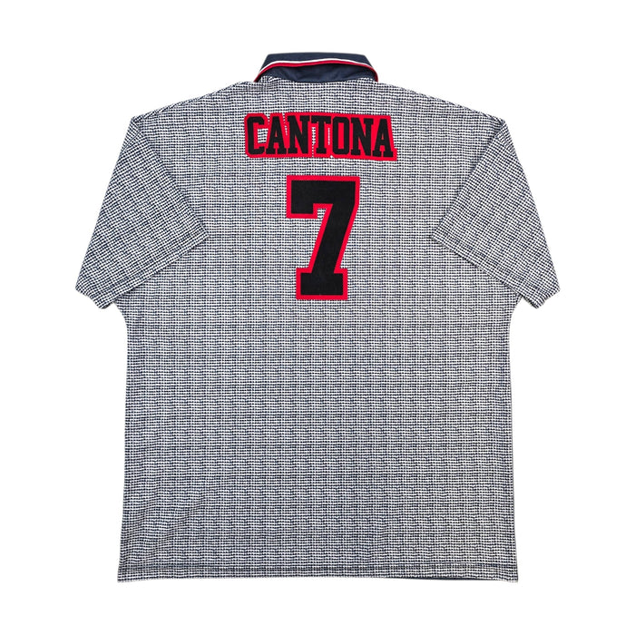 1995/96 Manchester United Away Football Shirt (XL) Umbro 7 Cantona - Football Finery - FF307157