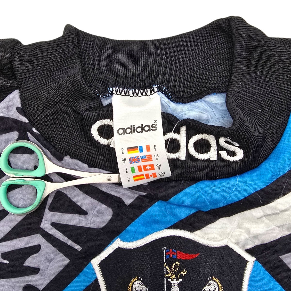 1995/96 Newcastle United Goal Keeper Football Shirt (S) Adidas - Football Finery - FF306857