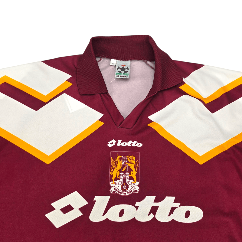 1995/96 Northampton Town Home Football Shirt (XL) Lotto - Football Finery - FF302322