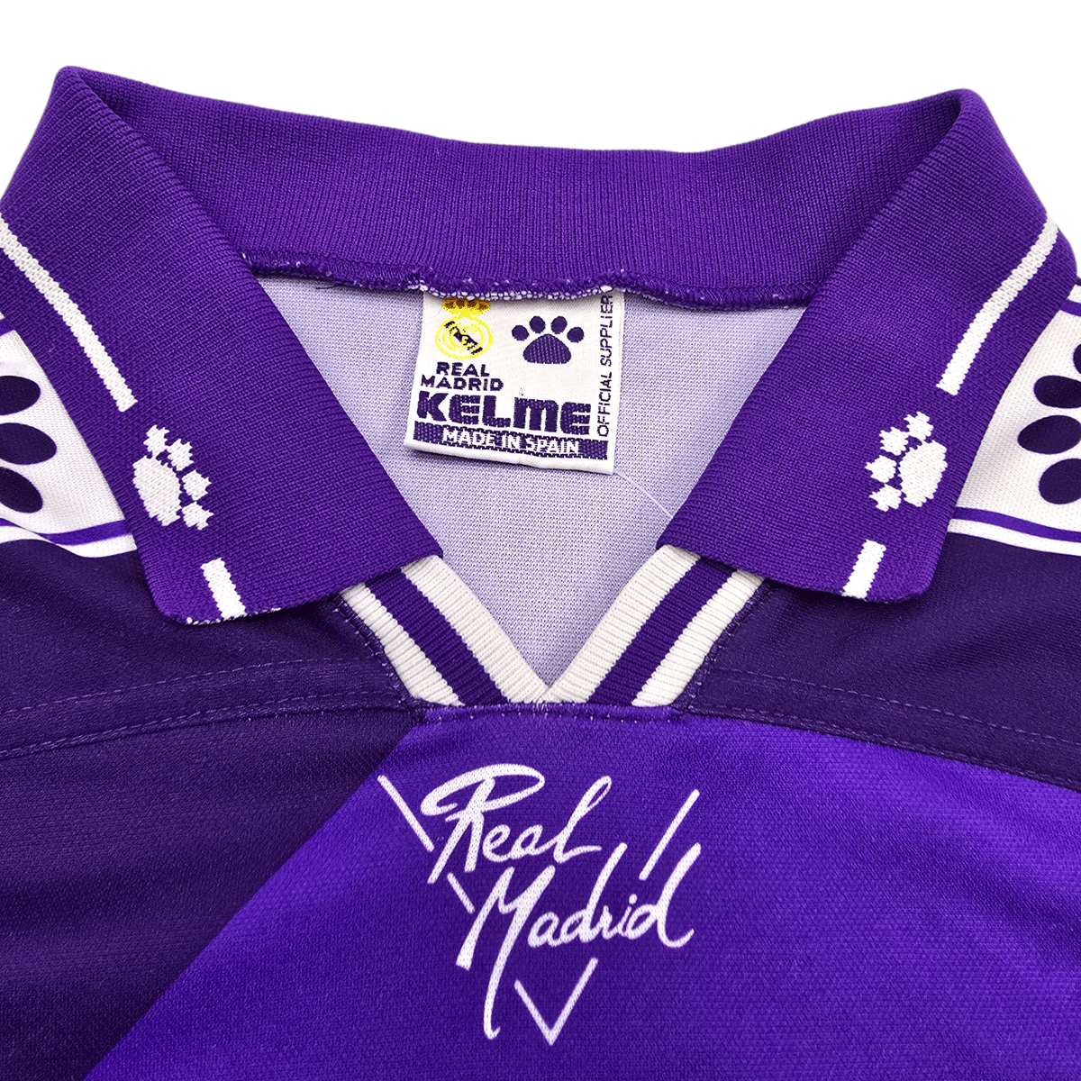 1995/96 Real Madrid Away Football Shirt (XL) Kelme 5 - Football Finery - FF304087