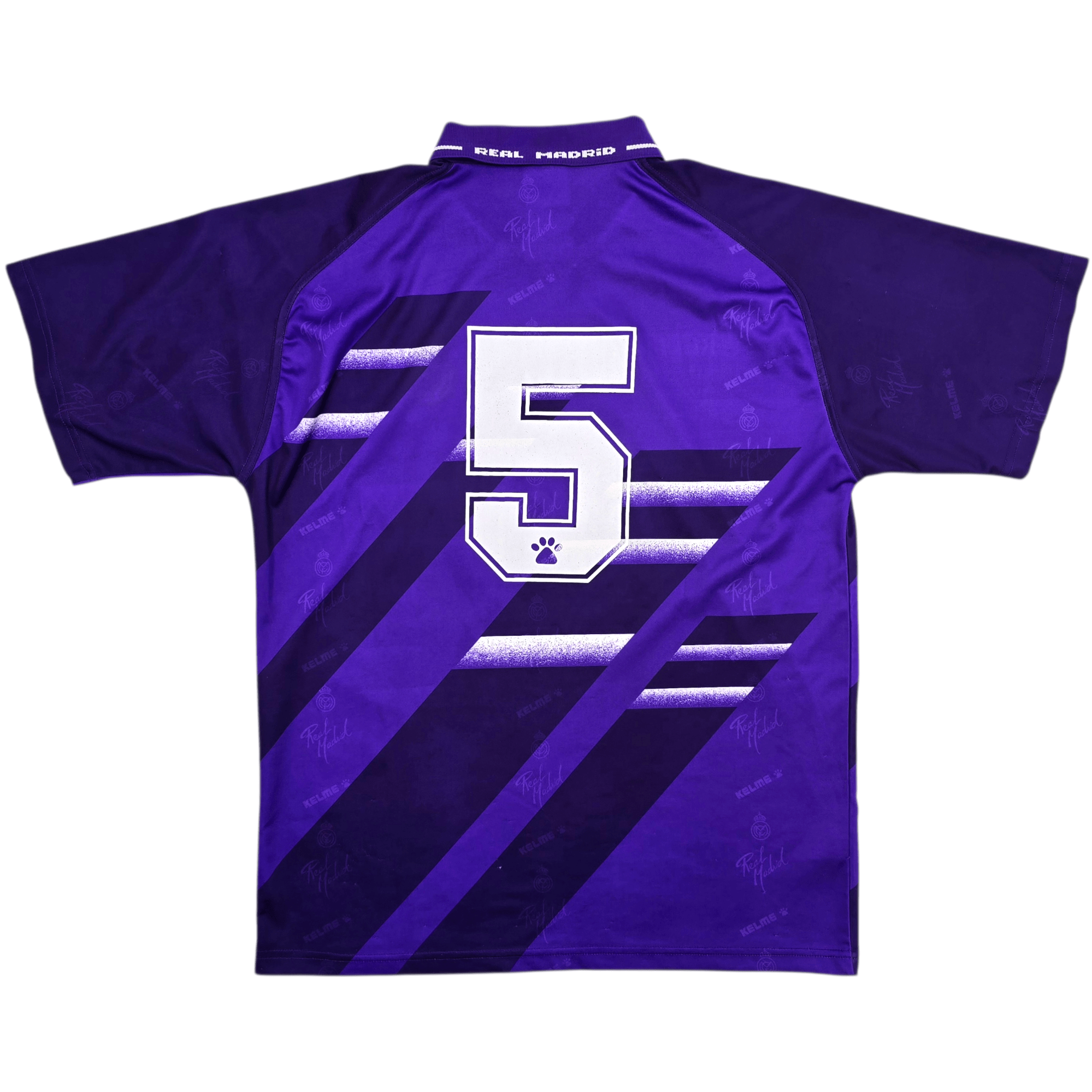 1995/96 Real Madrid Away Football Shirt (XL) Kelme #5 – Football