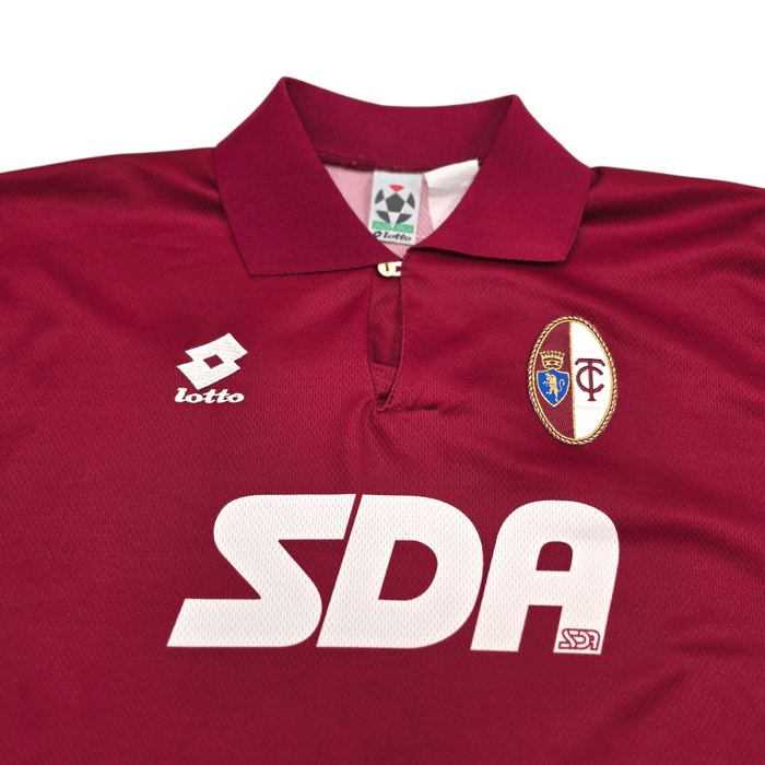 1995/96 Torino Home Football Shirt (L) Lotto - Football Finery - FF304105