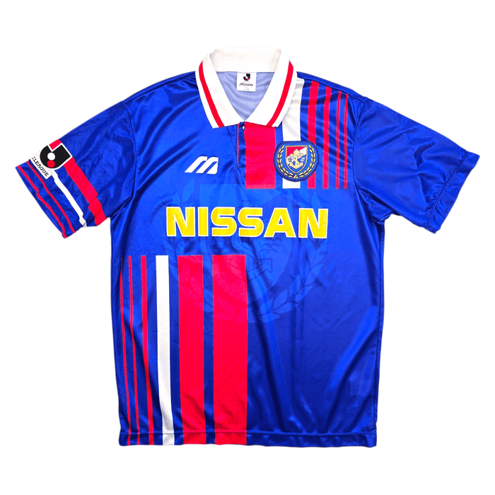1995/96 Yokohama Marinos Home Football Shirt (L) Mizuno - Football Finery - FF300879