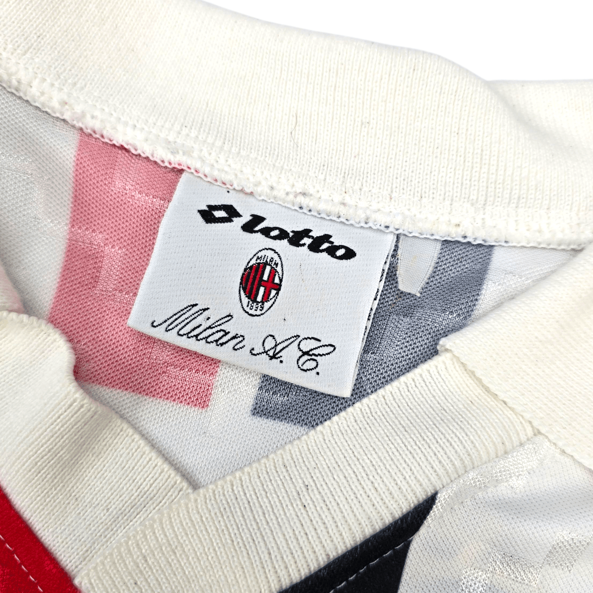1995/97 AC Milan Away Football Shirt (L) Lotto - Football Finery - FF300990