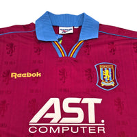 1995/97 Aston Villa Home Football Shirt (XL) Reebok - Football Finery - FF306369
