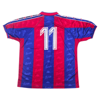 1995/97 Barcelona Home Football Shirt (XL) Kappa 11 (Hagi) - Football Finery - FF303647