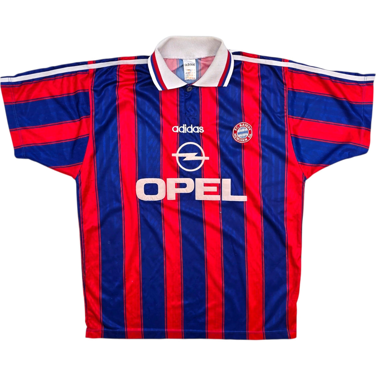 1995/97 Bayern Munich Home Football Shirt (L) Adidas - Football Finery - FF306874