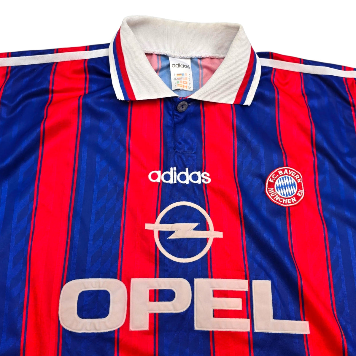 1995/97 Bayern Munich Home Football Shirt (L) Adidas - Football Finery - FF306874
