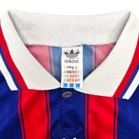 1995/97 Bayern Munich Home Football Shirt (M) Adidas #18 Klinsmann - Football Finery - FF307600