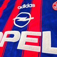 1995/97 Bayern Munich Home Football Shirt (M) Adidas #18 Klinsmann - Football Finery - FF307600