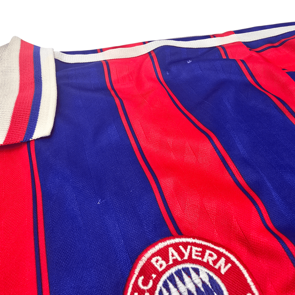 1995/97 Bayern Munich Home Football Shirt (XL) Adidas 18 Klinsmann - Football Finery - FF302084