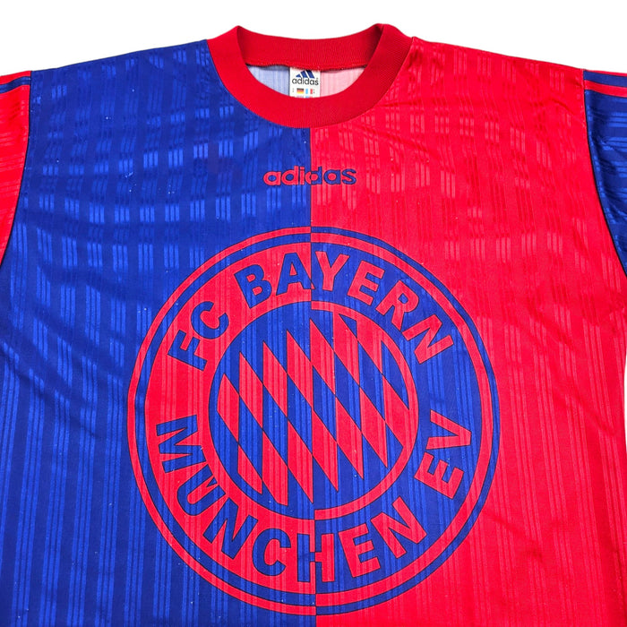 1995/97 Bayern Munich Training Top (S) Adidas - Football Finery - FF203540
