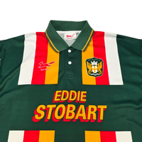 1995/97 Carlisle United Away Football Shirt (L) Red Fox - Football Finery - FF302170