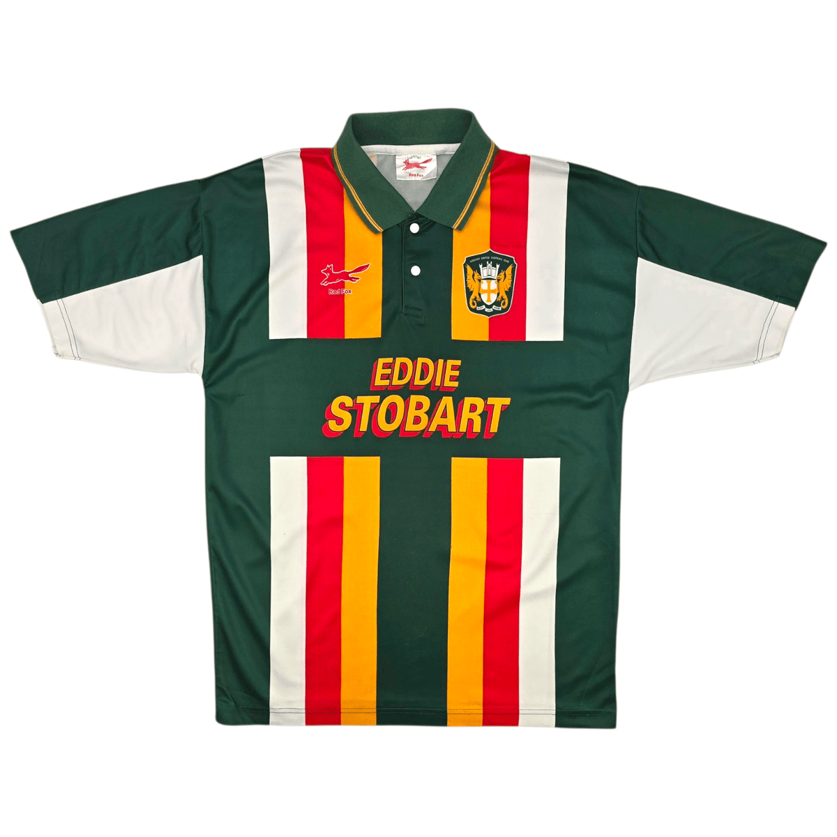 1995/97 Carlisle United Away Football Shirt (L) Red Fox - Football Finery - FF302170