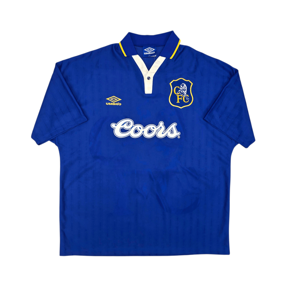 1995/97 Chelsea Home Football Shirt (2XL) Umbro - Football Finery - FF303205