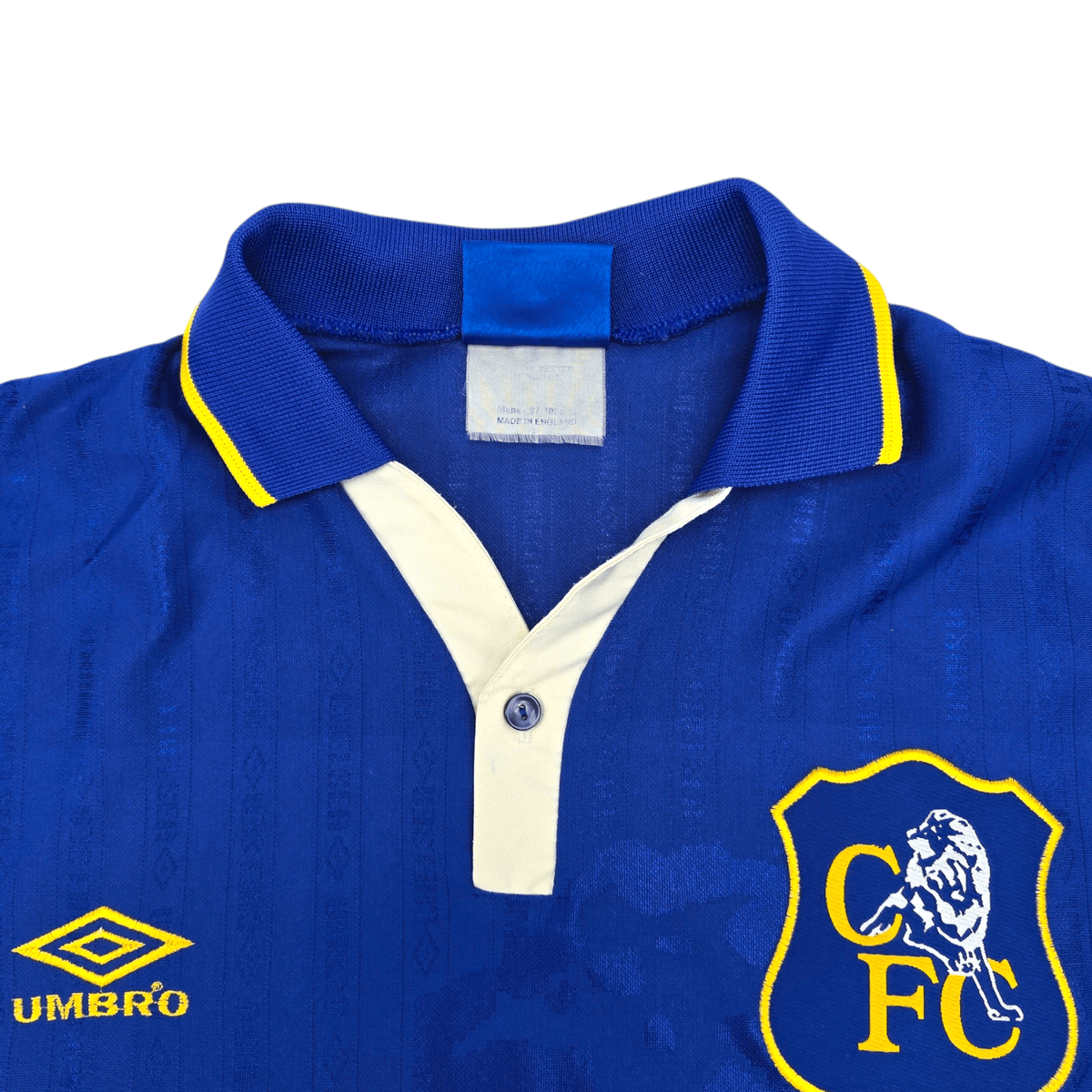 1995/97 Chelsea Home Football Shirt (M) Umbro – Football Finery 1995/97 Chelsea Home Football Shirt (M) Umbro – Football Finery