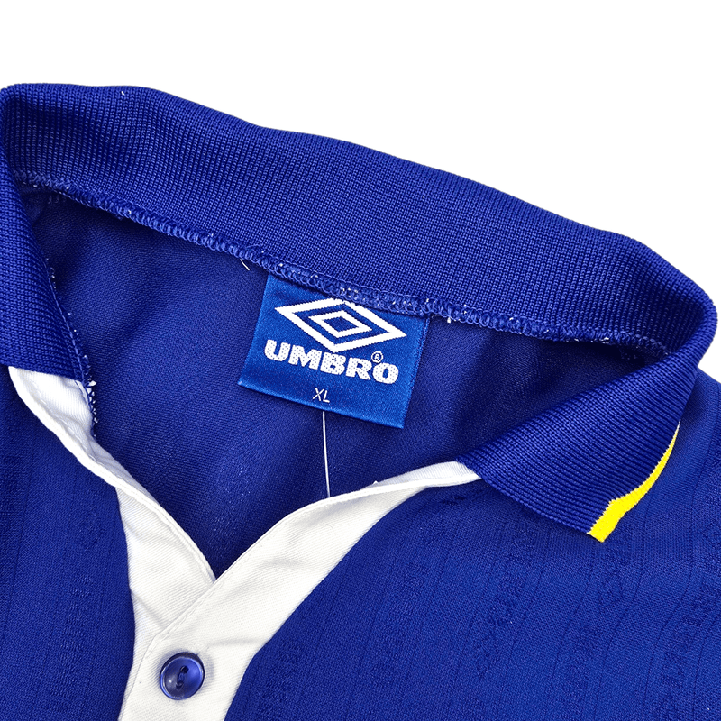 1995/97 Chelsea Home Football Shirt (XL) Umbro 4 Gullit - Football Finery - FF301849