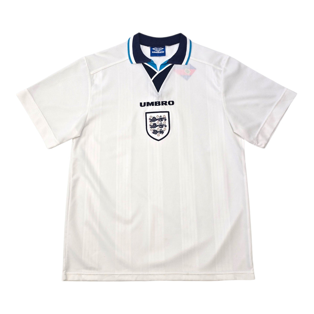 1995/97 England Home Football Shirt (L) Umbro - Football Finery - FF306057