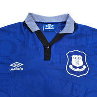 1995/97 Everton Home Football Shirt (L) Umbro - Football Finery - FF305429